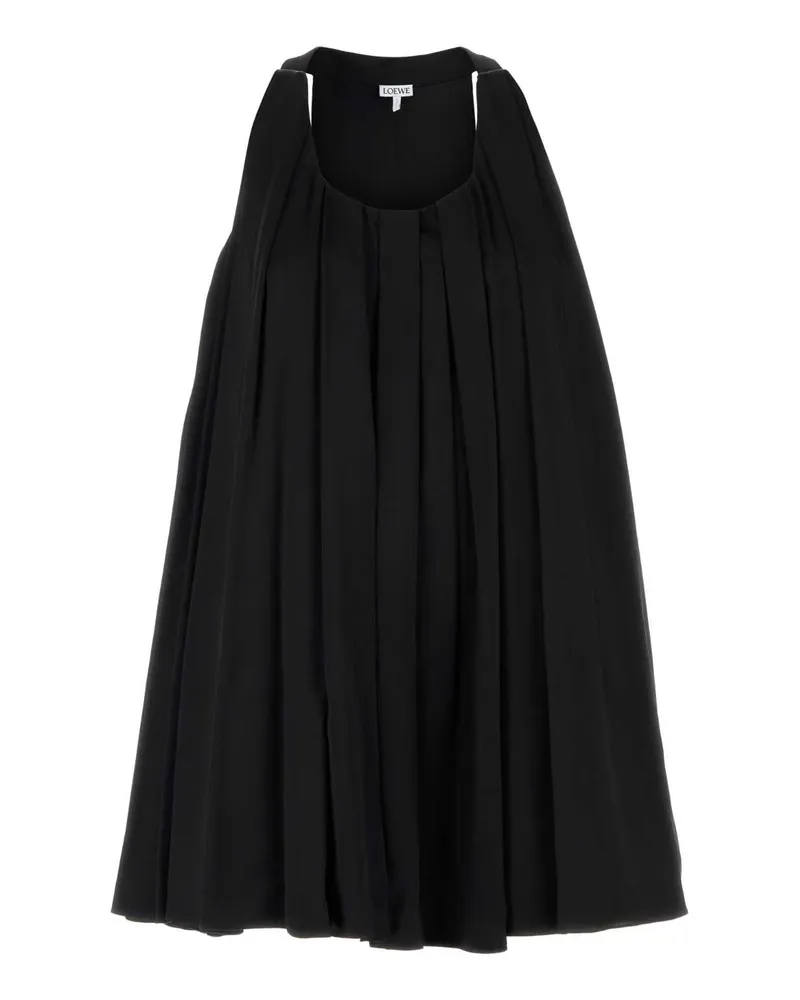Loewe Trapeze Dress — Black Black