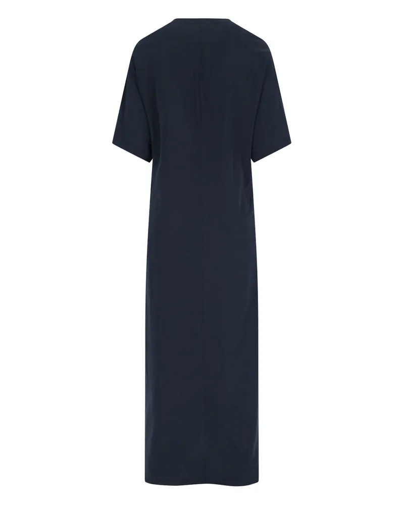 Balenciaga Women's Dresses Black Cotton Navy