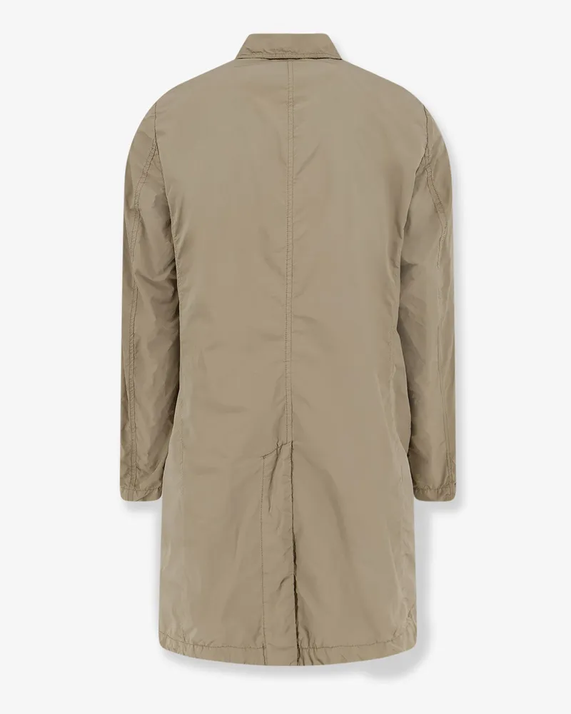 ASPESI Men's Raincoat Lemon Beige Polyester Coat Beige