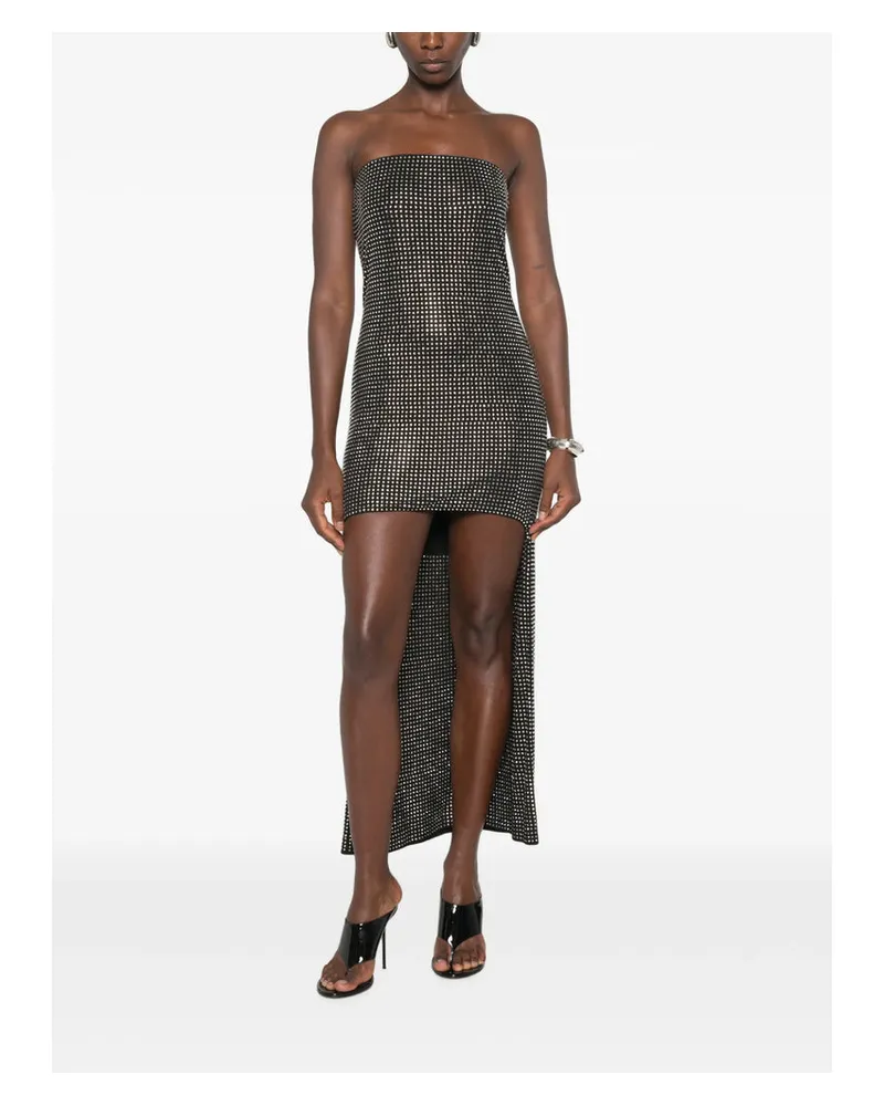 Alexander Wang Strapless High-Low Dress — Black Black