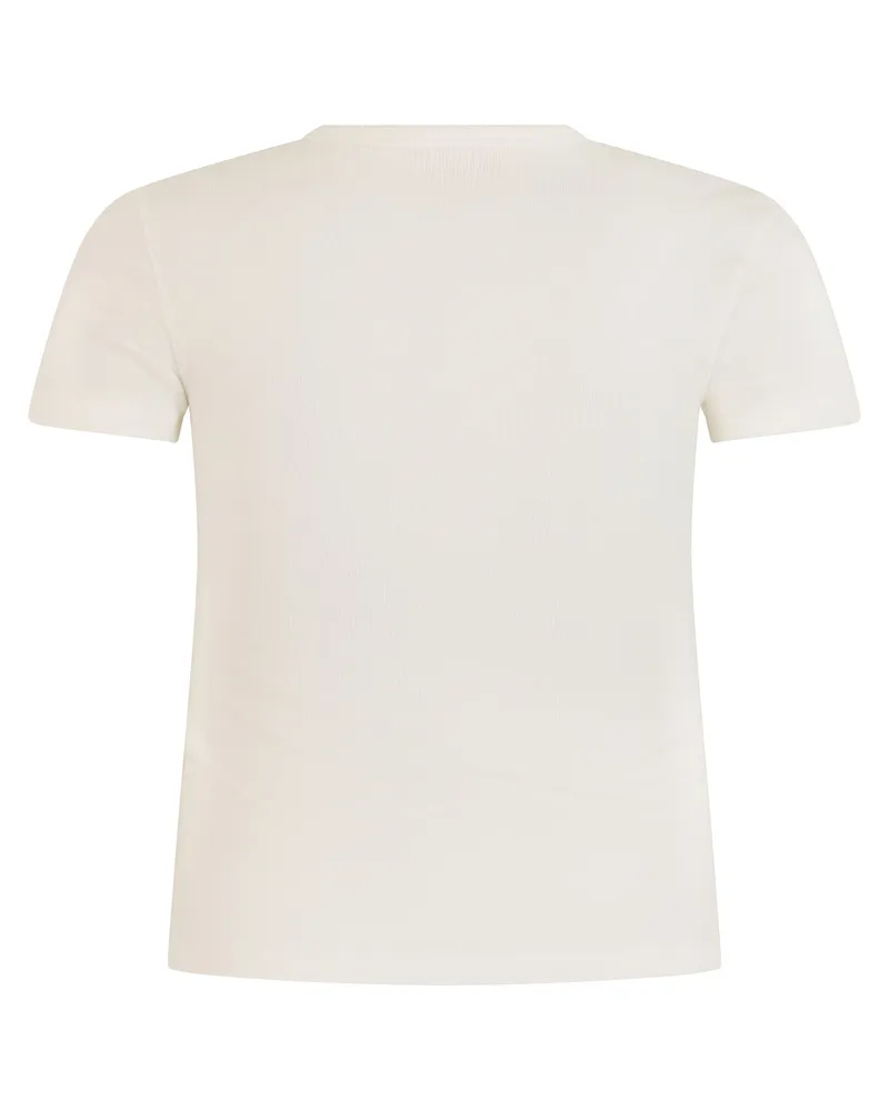 Diesel Women T-Shirt Short-Sleeve White Cotton T-Shirts & Jerseys White