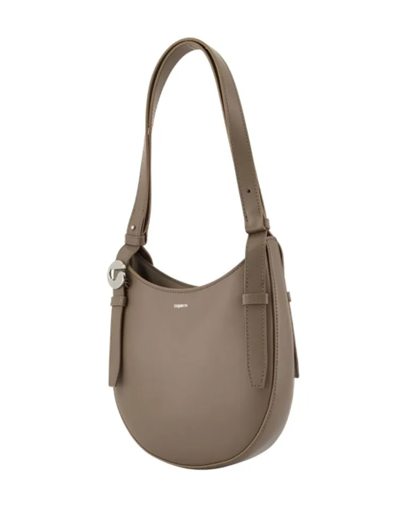 COPERNI Women's Mini Belt Shoulder Bag -  Leather Brown Calfskin Shoulder-Hobo-Bags Brown