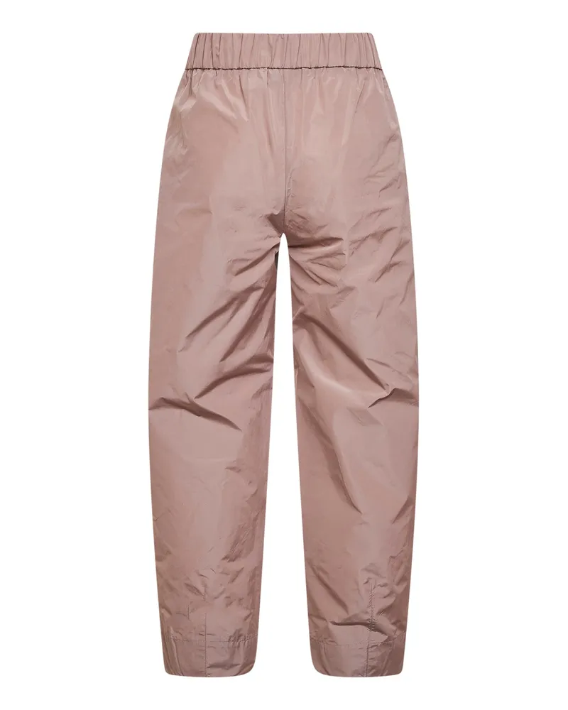 Herno Women's Trousers Techno Taffeta Powder Pink Polyester Pink