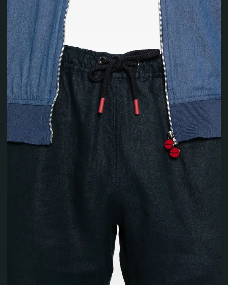 Kiton Men's Short Ss26 M Navy