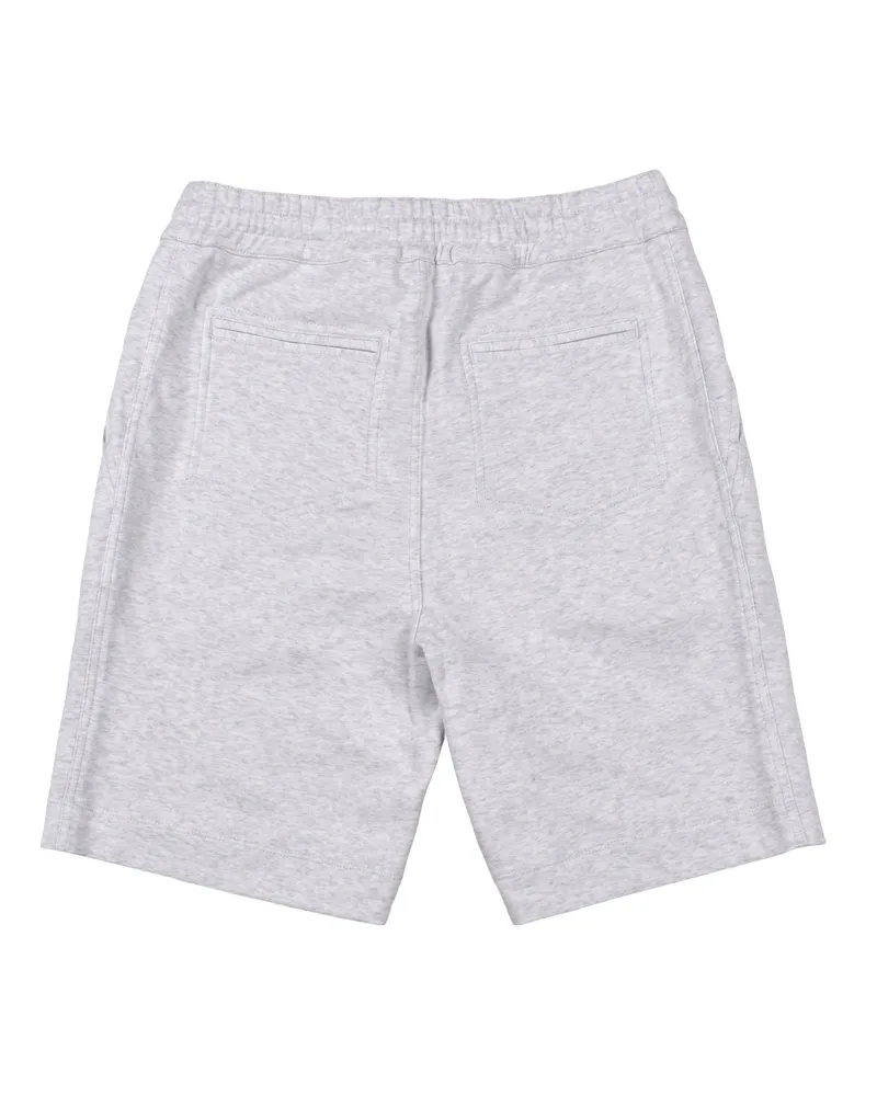 Brunello Cucinelli Cotton-Blend Drawstring Shorts — Gray Gray