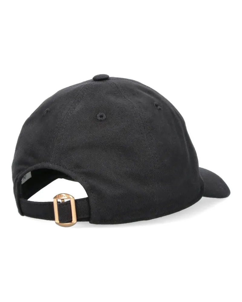 Chloé Women Chloè Hats Black Cotton Black