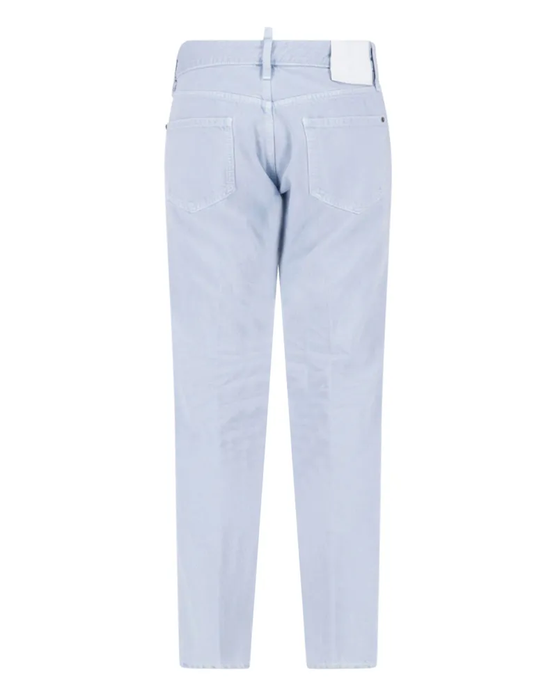 Dsquared2 Men's Jeans Light Blue Cotton Blue