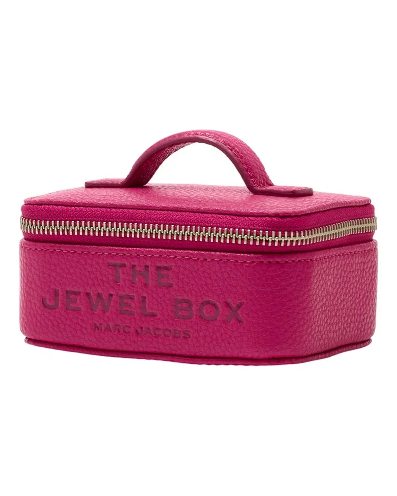 Marc Jacobs Women's The Jewel Box Purse -  Leather Pink Cowhide Bags Handbags-Purses Pink