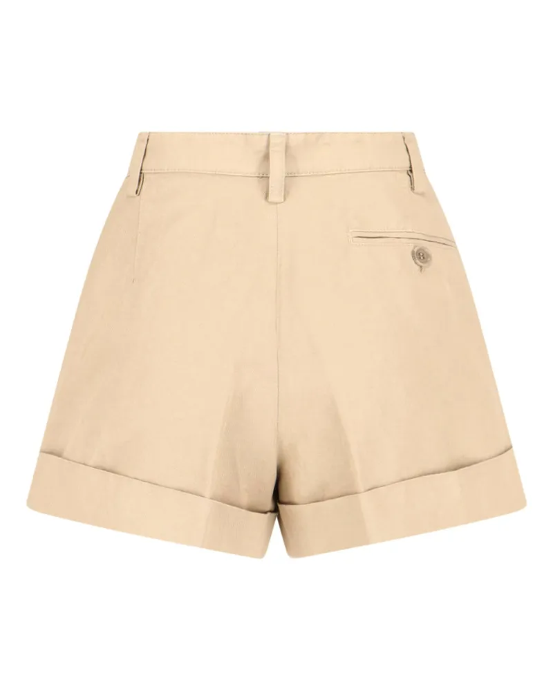 ASPESI Women's Trousers Beige Cotton Beige