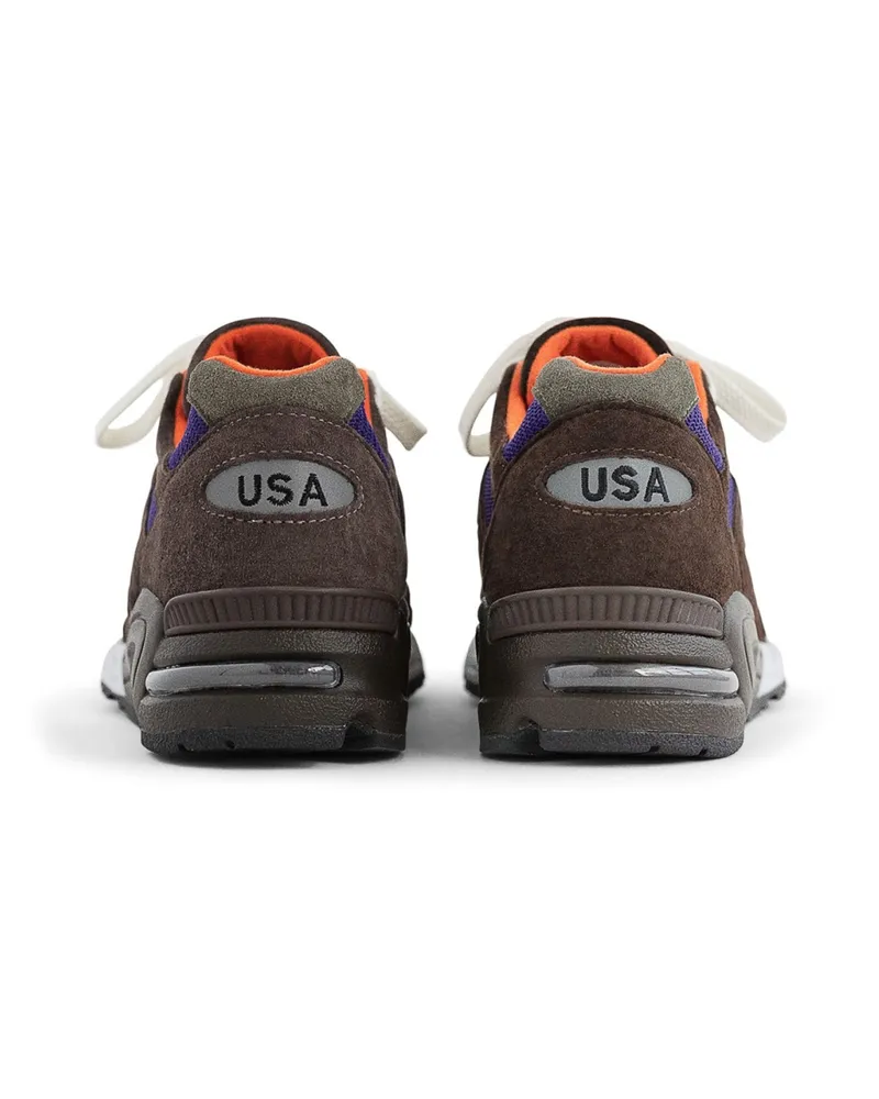 New Balance Men's 990v2 Made Usa Sneakers Brown Shoes Brown