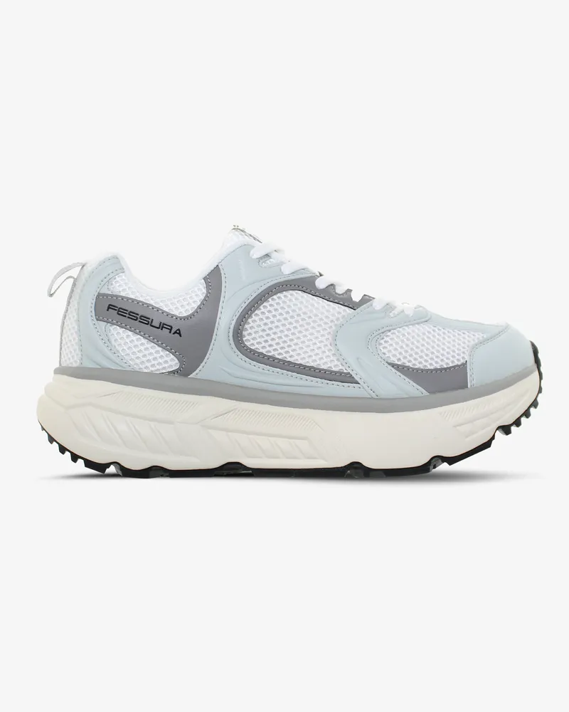 Fessura Men's Dvl 06 White-Smoke Trail Sneaker White