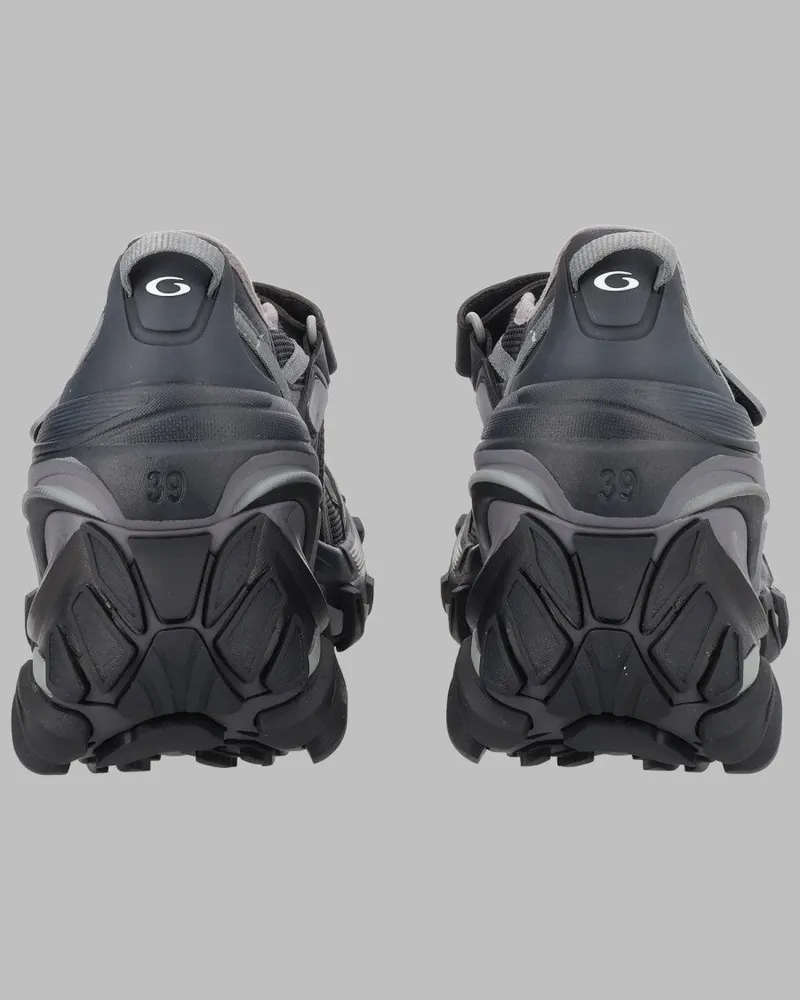 Balenciaga Mary Jane Hydra Sneakers — Black Black