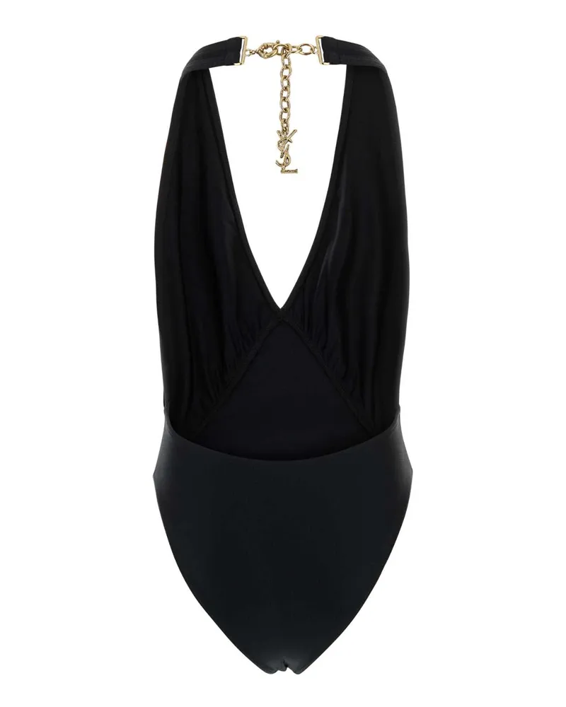 Saint Laurent Bain Swimsuit Noir
