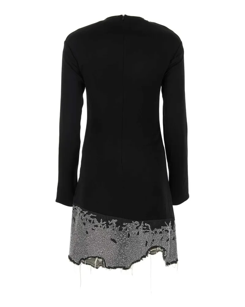 J.W.Anderson Women's Black Triacetate Blend Dress Abiti Black