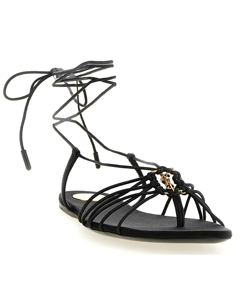 Saint Laurent Sandal — Black Black