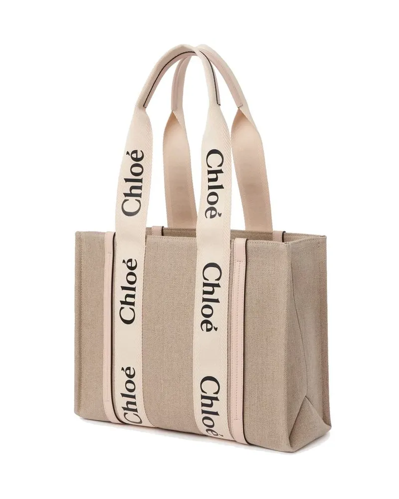 Chloé Tote Bag — Beige Beige