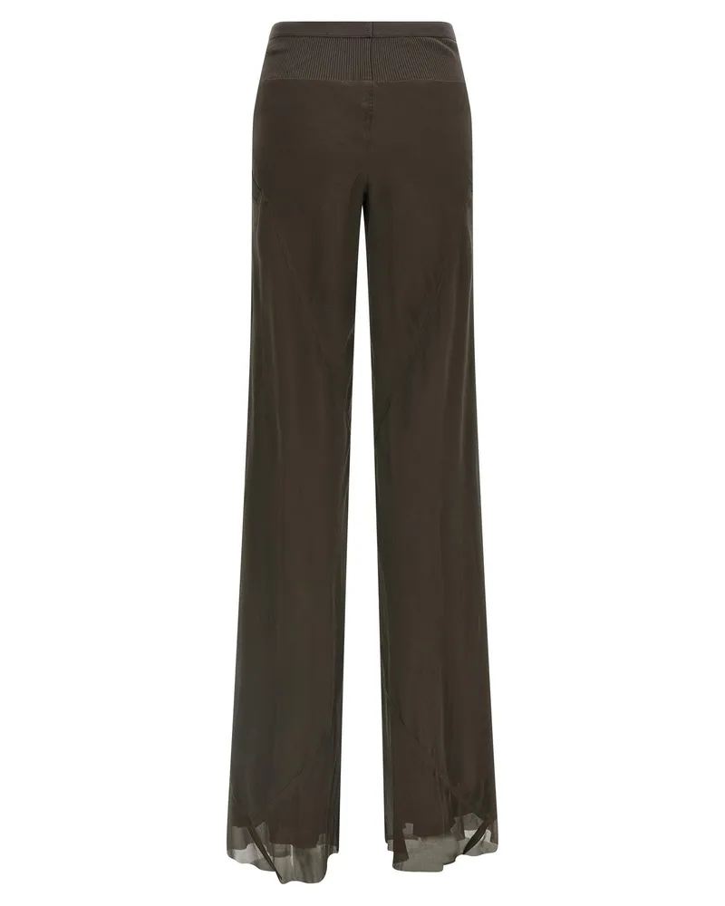 Rick Owens Bias Trousers — Olive Olive