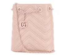 Women's Marmont Bucket Bag Pink Nappa Leather