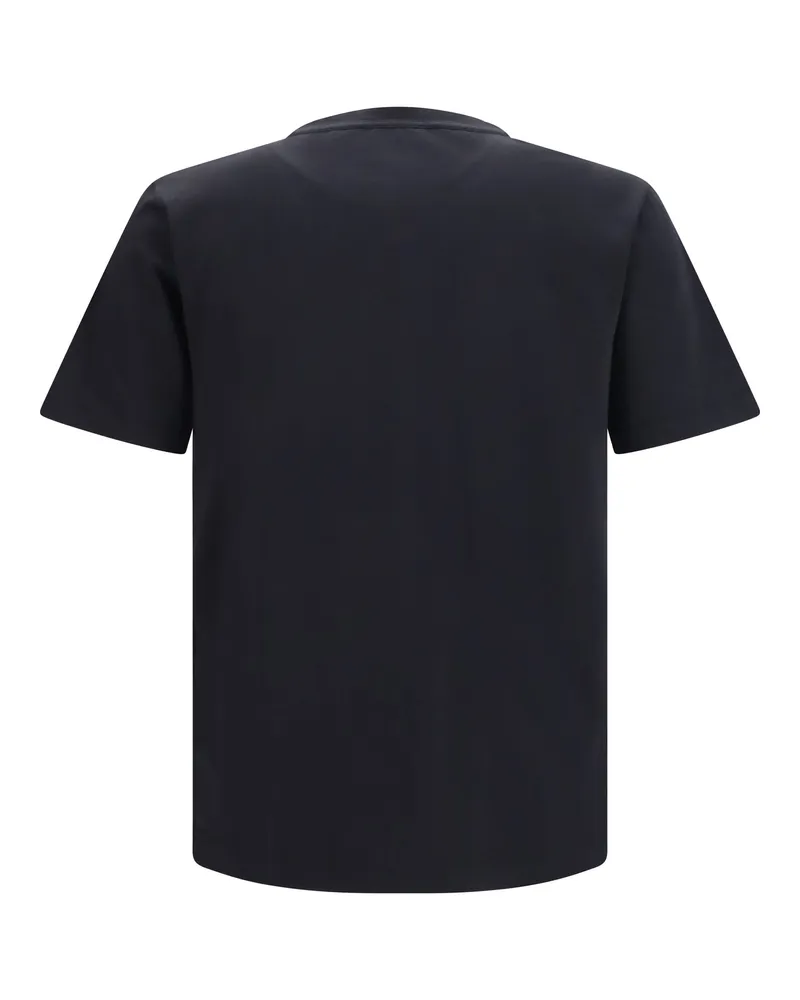 OFF-WHITE Men's Small Bookish T-Shirt Black Cotton T-Shirts And Polos Black