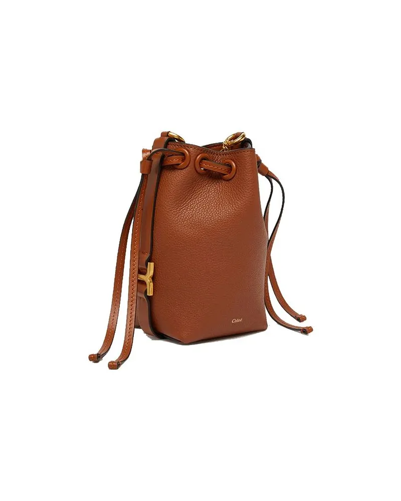Chloé Women's Brown Calfskin Backet Bag Brown