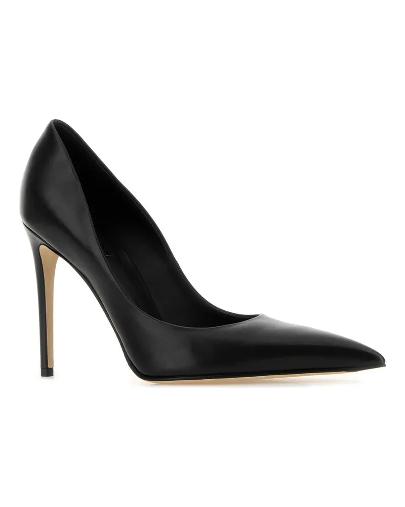 Alexander McQueen 852023wiaju 1084 Blackgold Scarpe Con Tacco High Heel Shoes Black