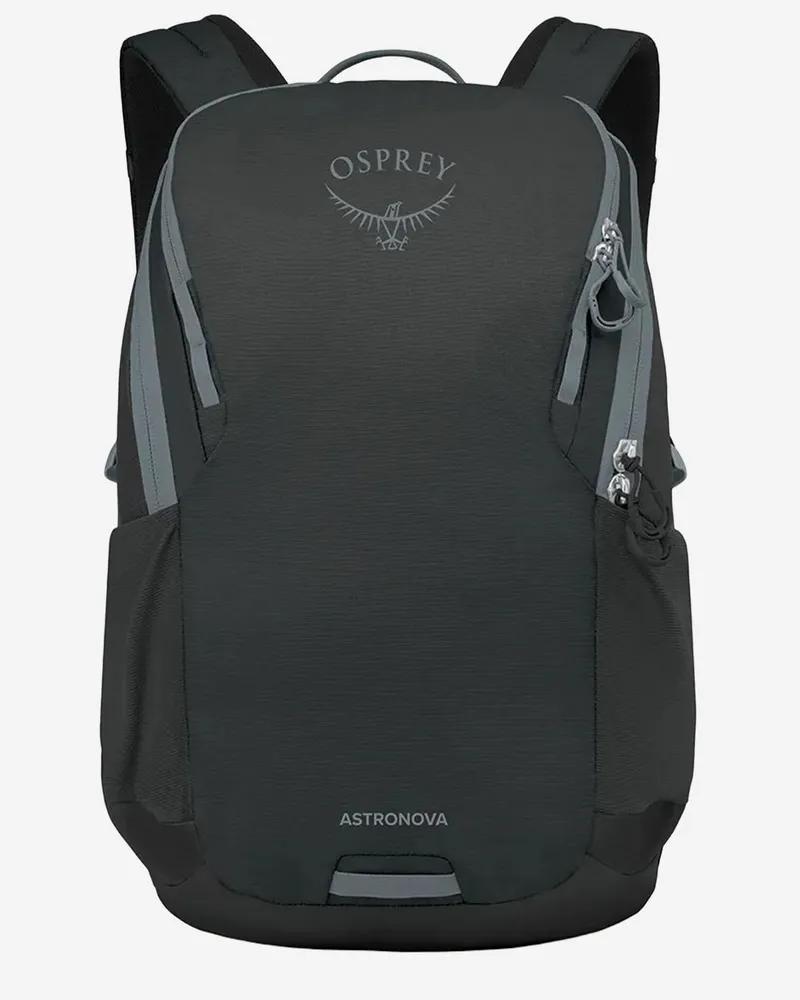 Osprey Men's Nylon Backpack Black Recycled Polyester Backpacks Black