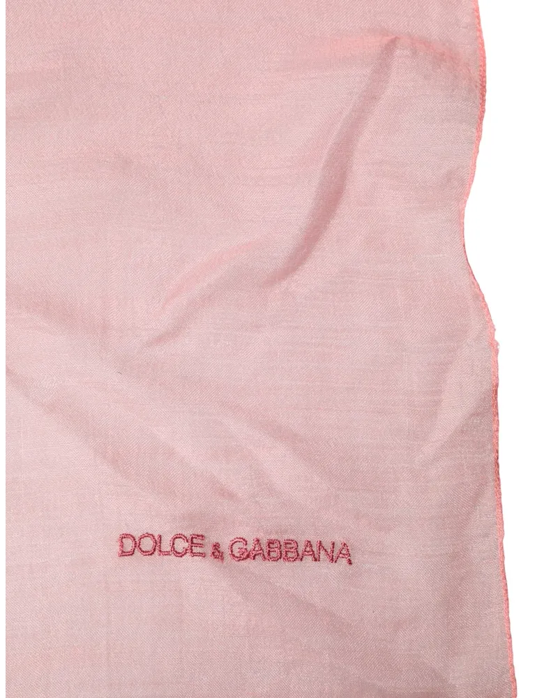 Dolce & Gabbana Men's Stole Shawl Pink Pink