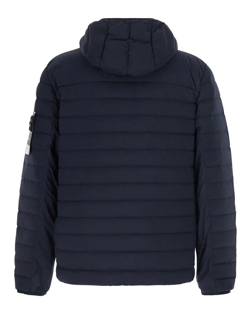 Stone Island Men's Down Jacket Blue Polyamide Padded Blue