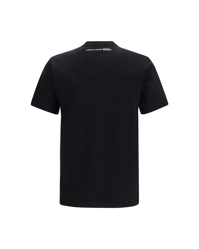 Comme des Garçons Men's Black Cotton Sportswear Clothing Black