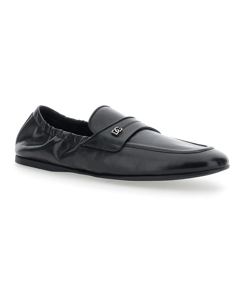 Dolce & Gabbana Men's Loafers Ariosto Black Black