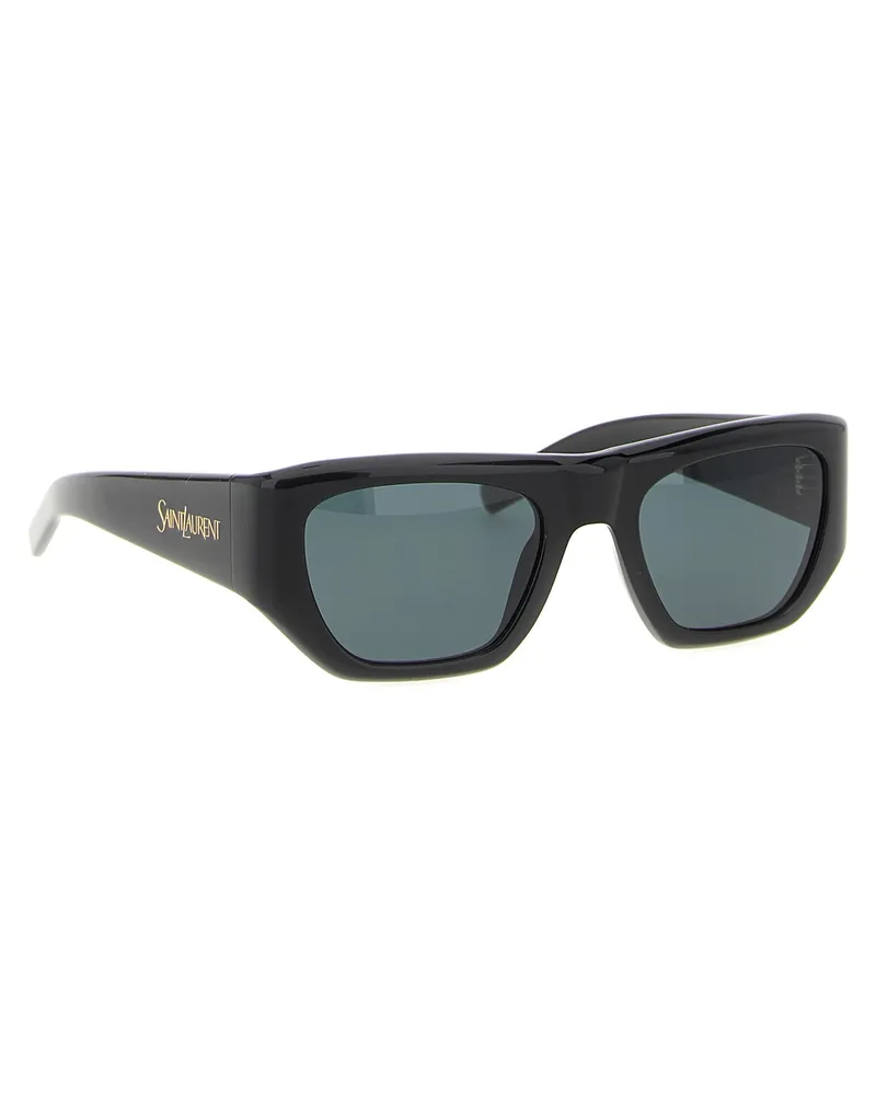 Saint Laurent Women's Black Acetate Sunglasses Black