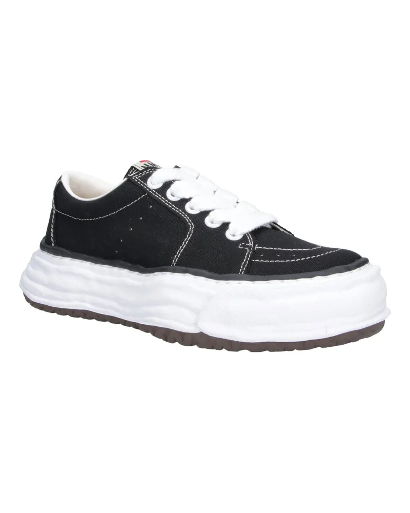 MIHARAYASUHIRO Unisex Sneakers Black Upper: Cotton Black