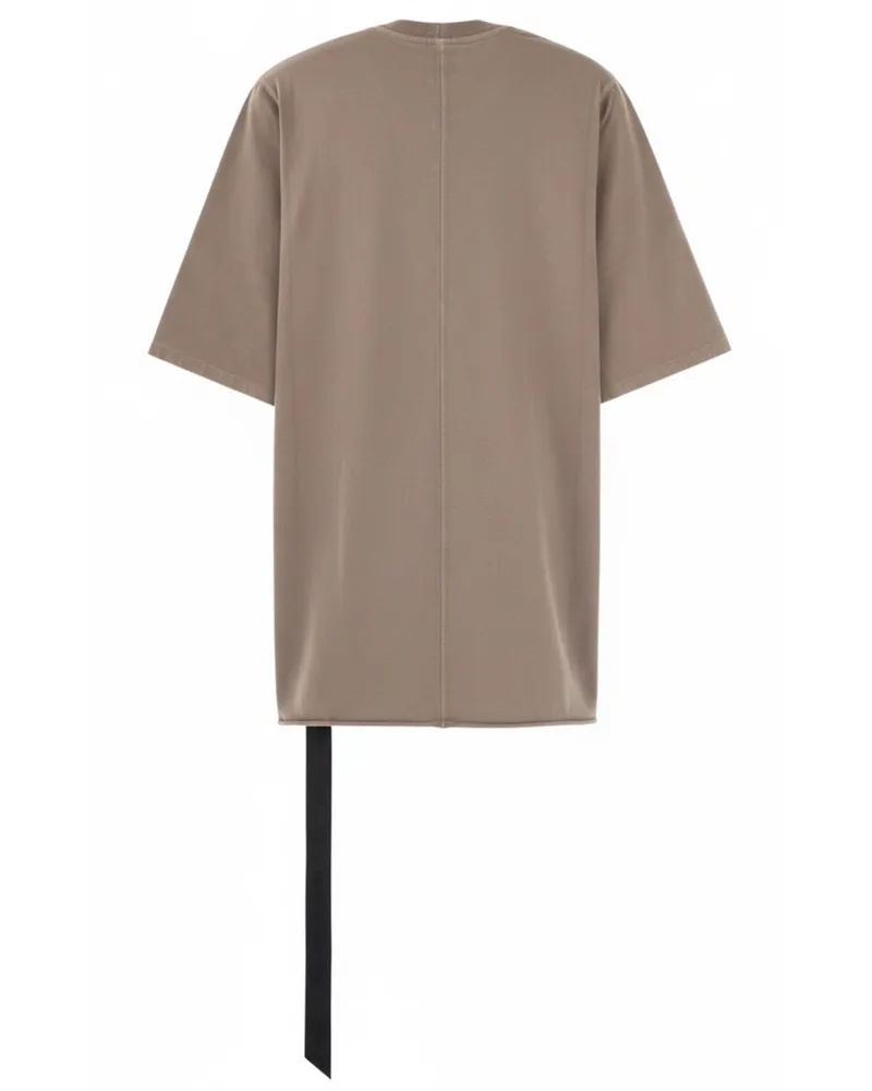 DRKSHDW by Rick Owens Jumbo Cotton T-Shirt — Beige Beige