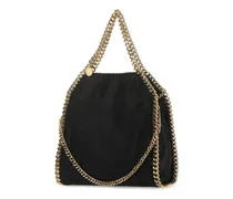Women's Black Shaggy Deer Mini Falabella Handbag 1000 Polyester Borse A Mano Bag