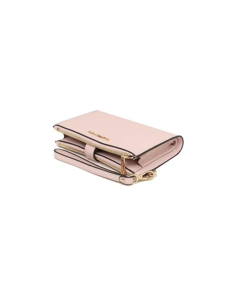 Michael Kors Women's Wallet Powder Blush Leather Bags Pink