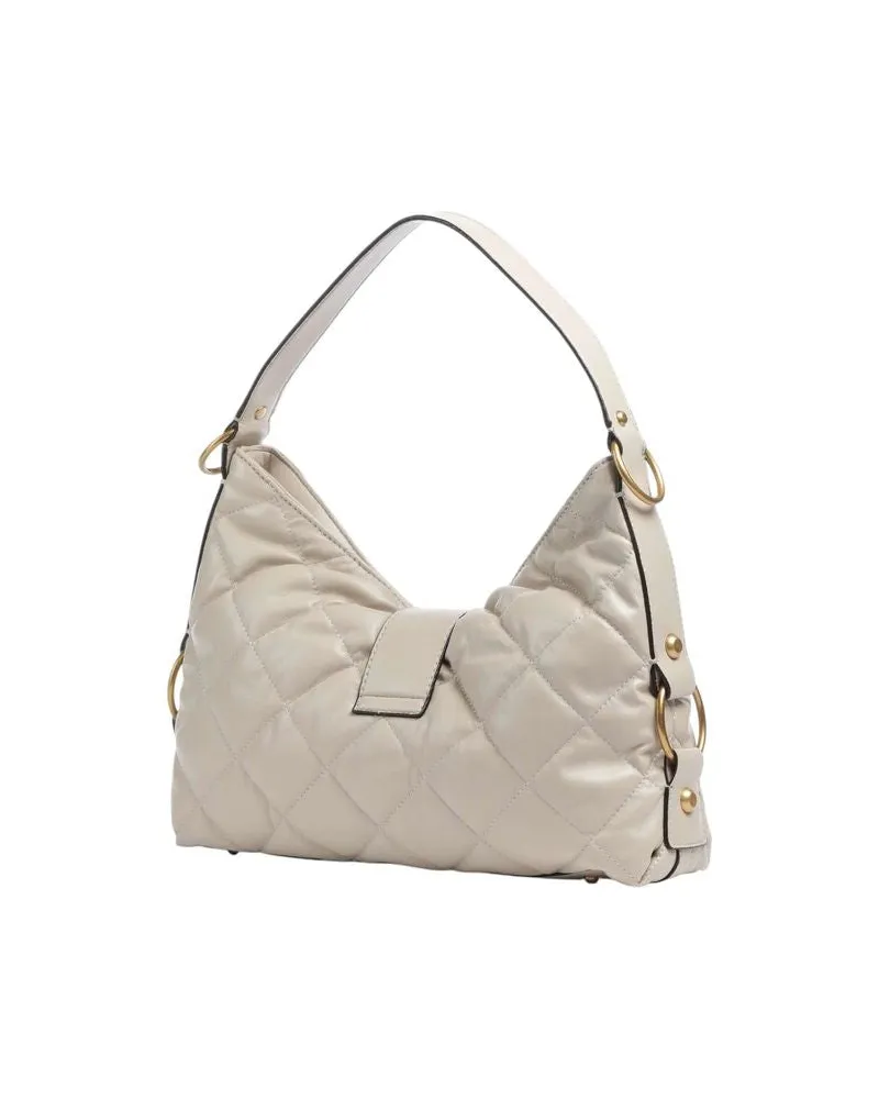 Guess Women's Shoulder Bag Bone Polyurethane - Shoulder-Bags Beige
