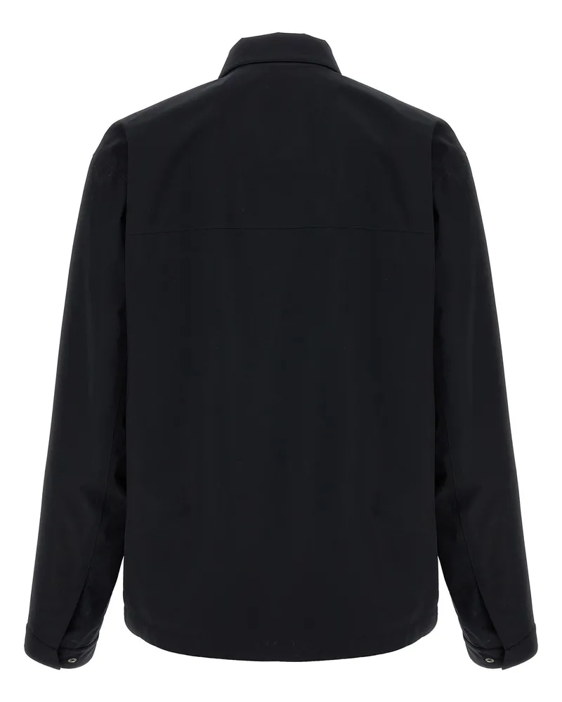 Herno Men's Black Polyester Shell Jacket Clothing Black