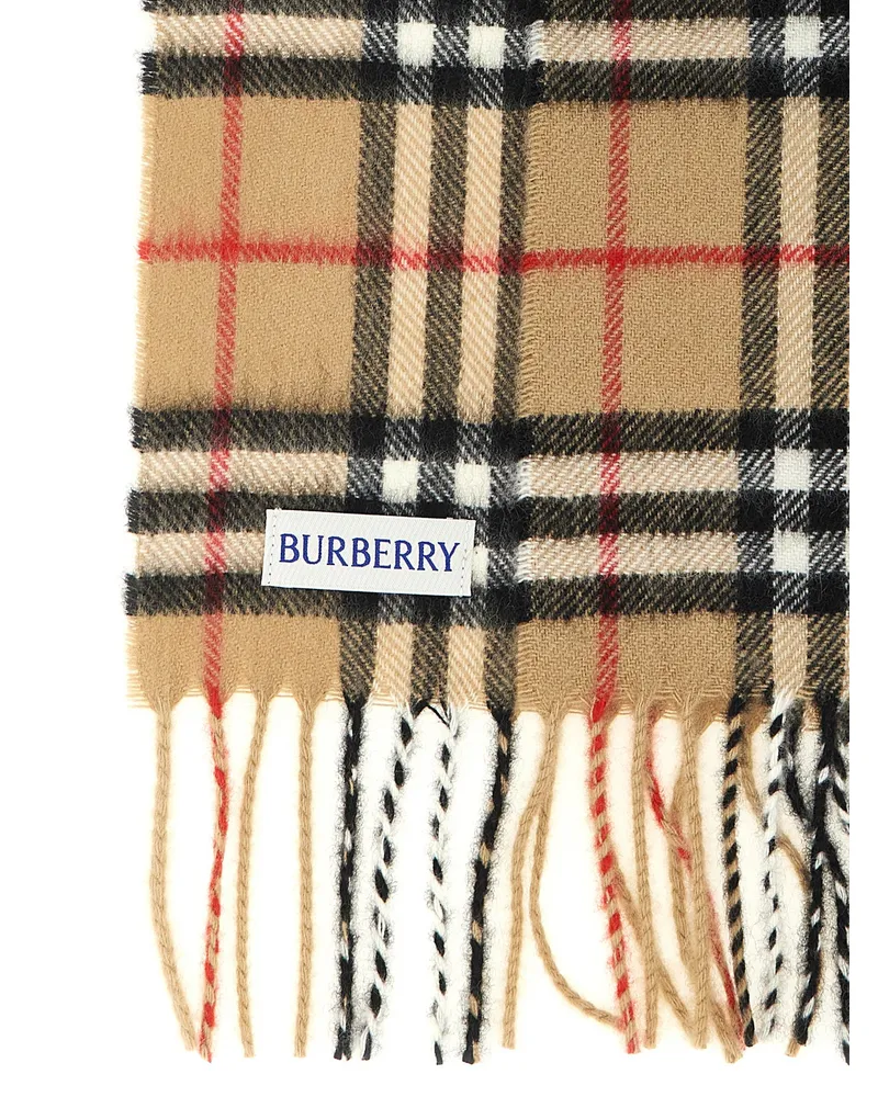 Burberry Cash Scarf — Beige Beige