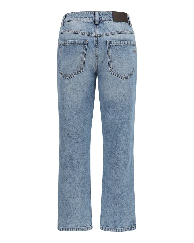 Brunello Cucinelli Women's Denim Pants Iconic Blue Cotton Jean Blue