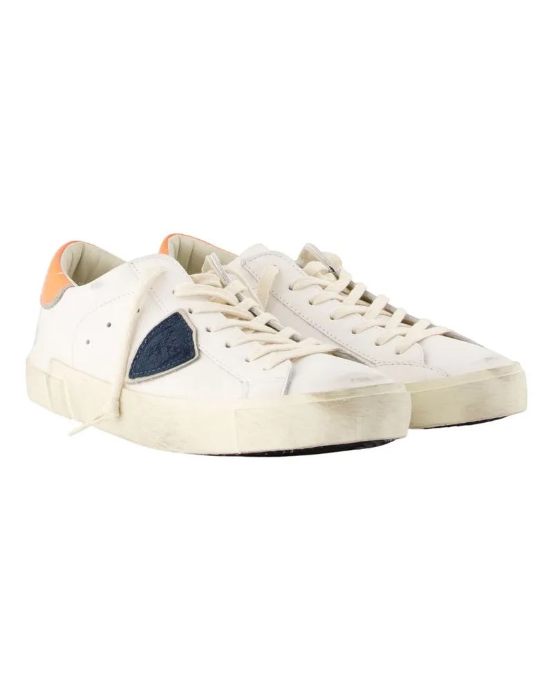 Philippe Model Prsx Low Sneakers — White White