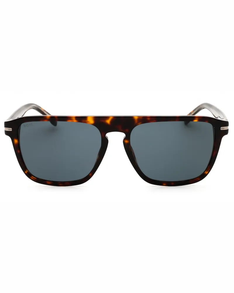 HUGO BOSS Men's 1599-S Sunglasses Gray Tortoiseshell
