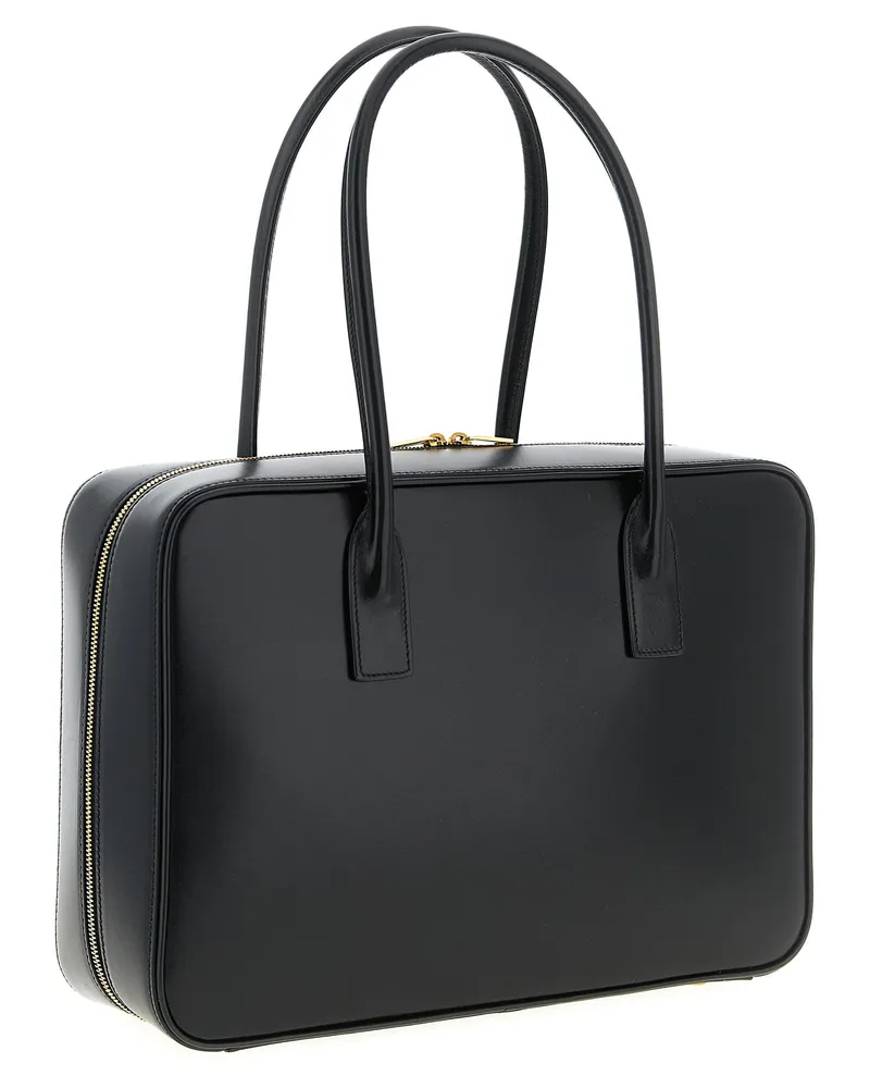 Saint Laurent Sac de Jour Shoulder Bag — Black Black