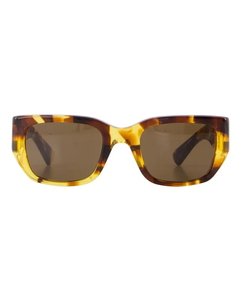 Bottega Veneta Unisex Bv1400s Sunglasses -  Acetate Brown Accessories Brown