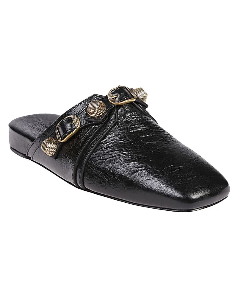 Balenciaga Cozy Cagole Slipper — Black Black