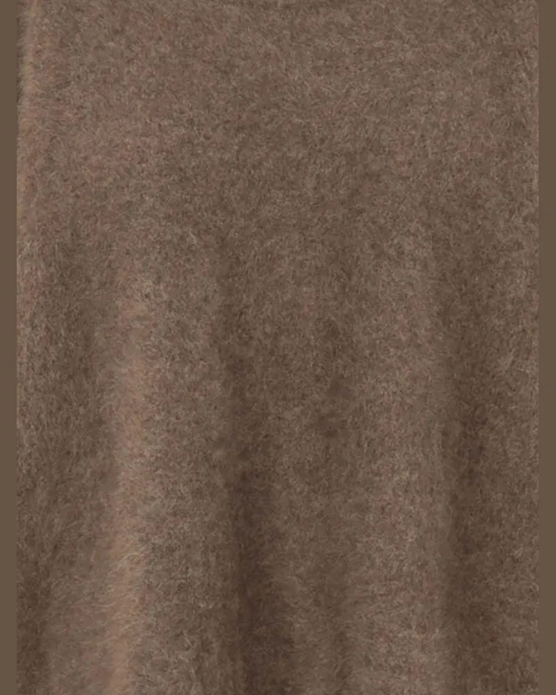 P.A.R.O.S.H. Women Sweater Chestnut Raccoon Chestnut