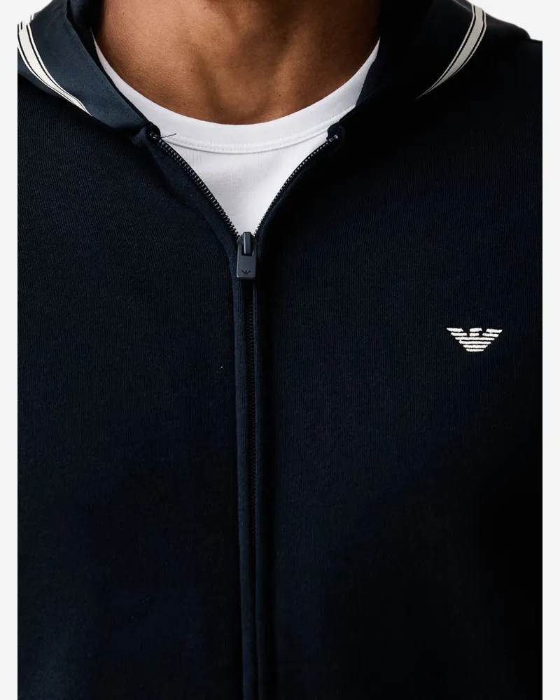 Emporio Armani Embroidered-Logo Sweater 
