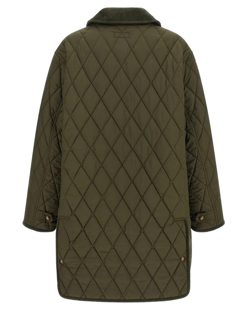Ralph Lauren Quilted Diamond Jacket — Olive Olive