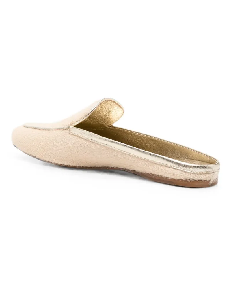 forte_forte Ponyskin Loafer — Beige Beige