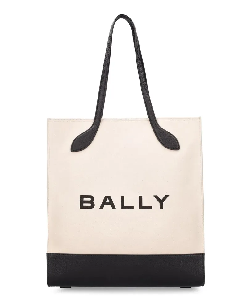 Bally Women's Tote Beige Leather Beige