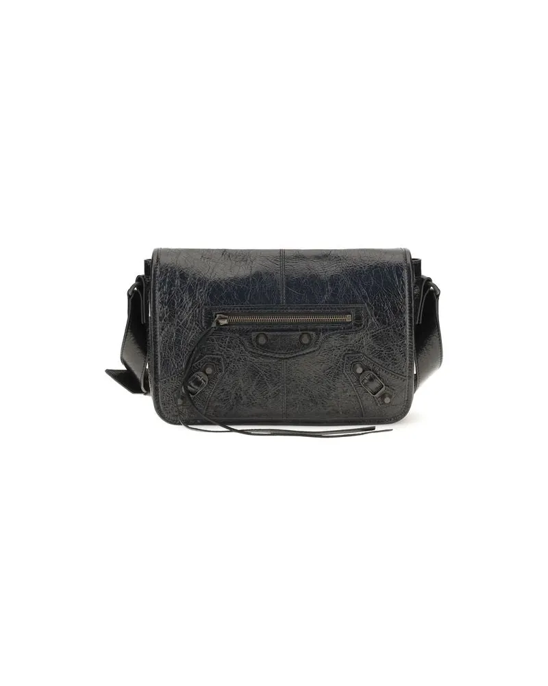 Balenciaga Le City Shoulder Bag — Black Black